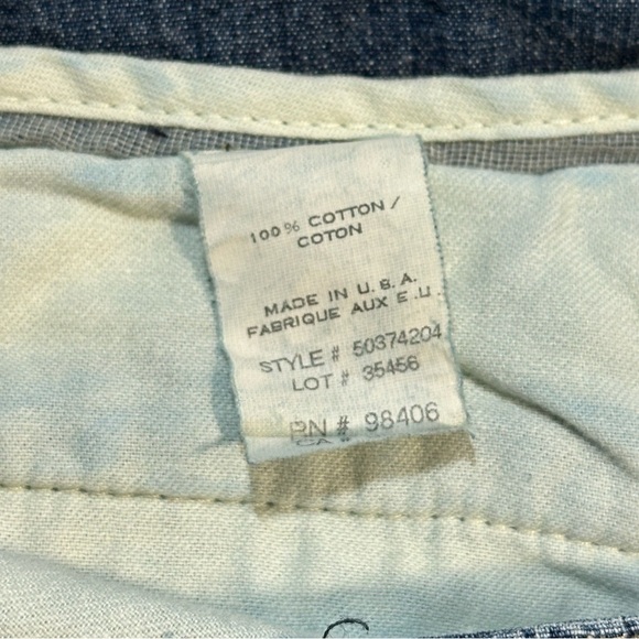 Theory Women 100% Cotton Low Rise Wide-Leg Relaxed Cropped Denim Jean Pants - Picture 6 of 6